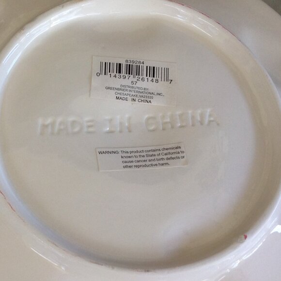 Pair of Christmas Themed Cookie Plates - Picture 3 of 3